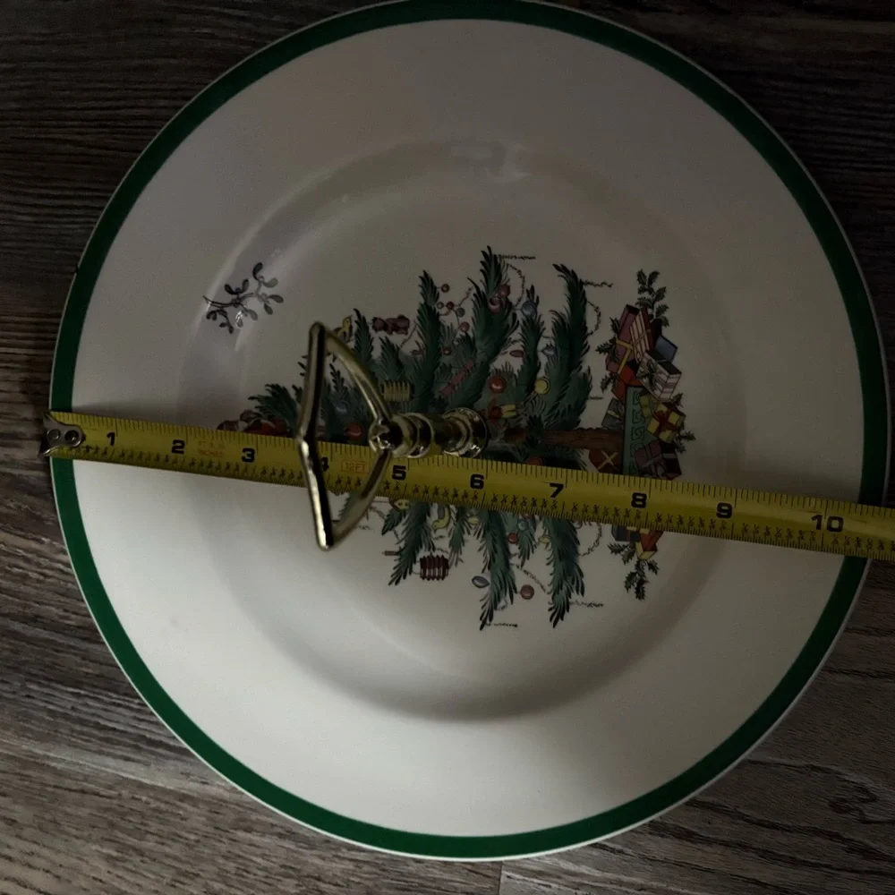 Spode Christmas Tree Serving Plate - Picture 9 of 9